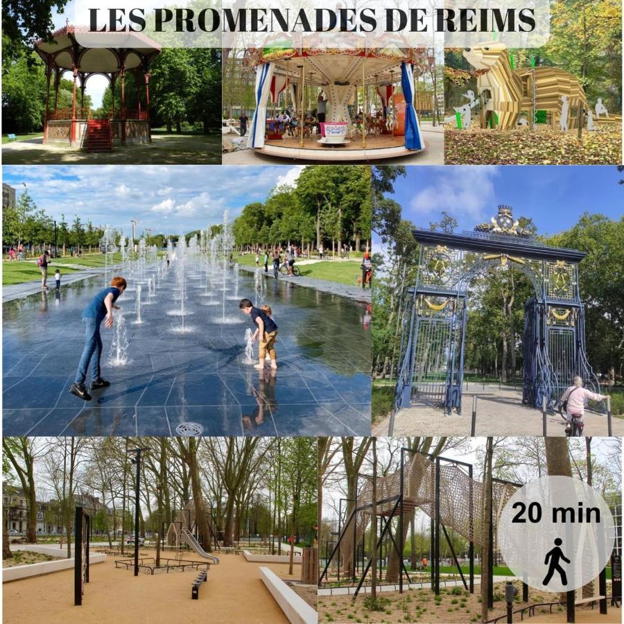 Le Cocon De Reims /Wifi/Commerce /Av De Paris Экстерьер фото